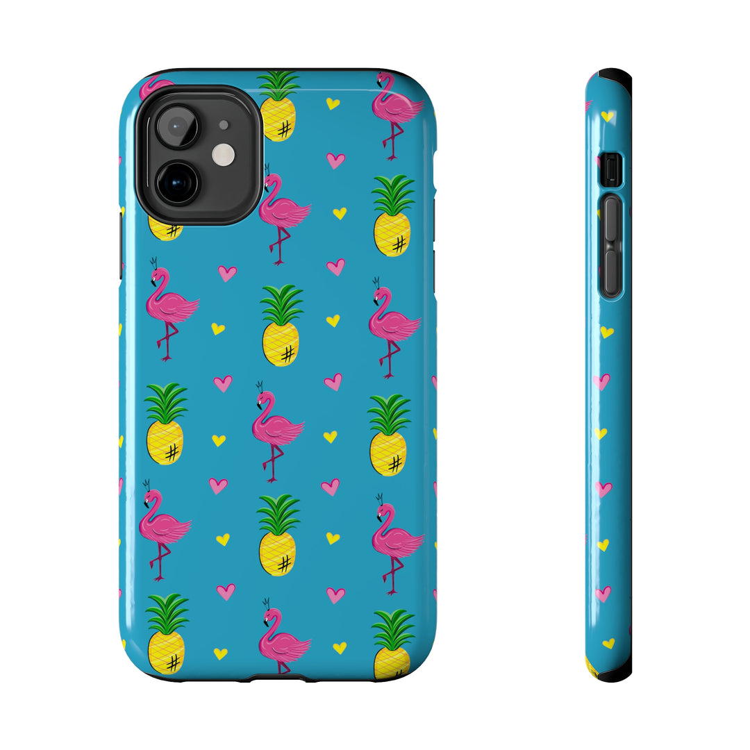 Flamingo Tough iPhone Cases - Madee's Boutique Phone Case Printify Accessories Aesthetic Case IphoneAesthetic Case PhoneiPhone 11