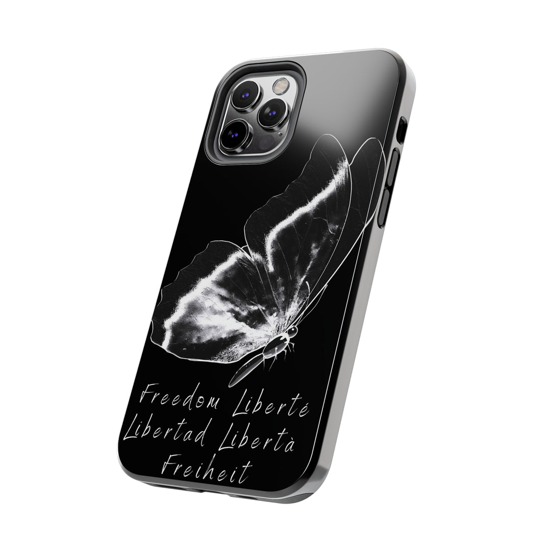 Freedom Butterfly Tough iPhone Cases - Madee's Boutique Phone Case Printify Accessories Aesthetic Case IphoneAesthetic Case PhoneiPhone 12 Mini