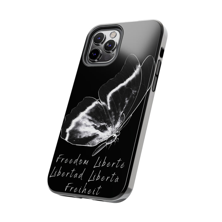 Freedom Butterfly Tough iPhone Cases - Madee's Boutique Phone Case Printify Accessories Aesthetic Case IphoneAesthetic Case PhoneiPhone 12 Mini