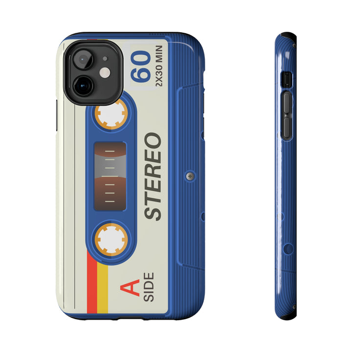 Radio Cassette Retro Tough iPhone Cases Vintage - Madee's Boutique Phone Case Printify Accessories Aesthetic Case Iphoneanniversary gift ideasiPhone 11