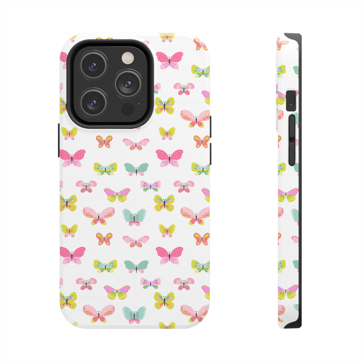 Butterfly Tough iPhone Cases - Madee's Boutique Phone Case Printify Accessories Aesthetic Case IphoneAesthetic Case PhoneiPhone 14 Pro