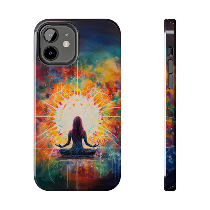 Meditation Tough iPhone Cases MADEE'S EXCLUSIVES - Madee's Boutique Phone Case Printify Accessories aesthetic mobile coveraesthetic phone casesiPhone 12