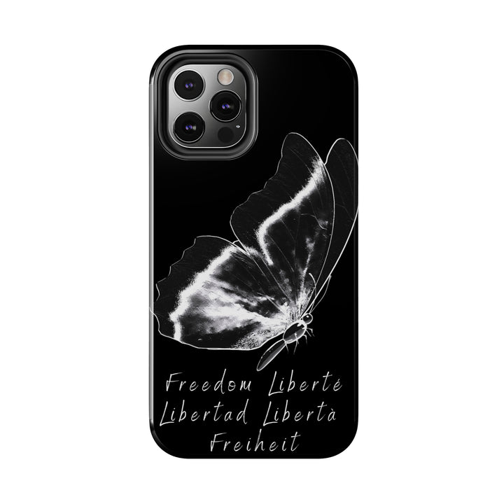 Freedom Butterfly Tough iPhone Cases - Madee's Boutique Phone Case Printify Accessories Aesthetic Case IphoneAesthetic Case PhoneiPhone 12 Mini