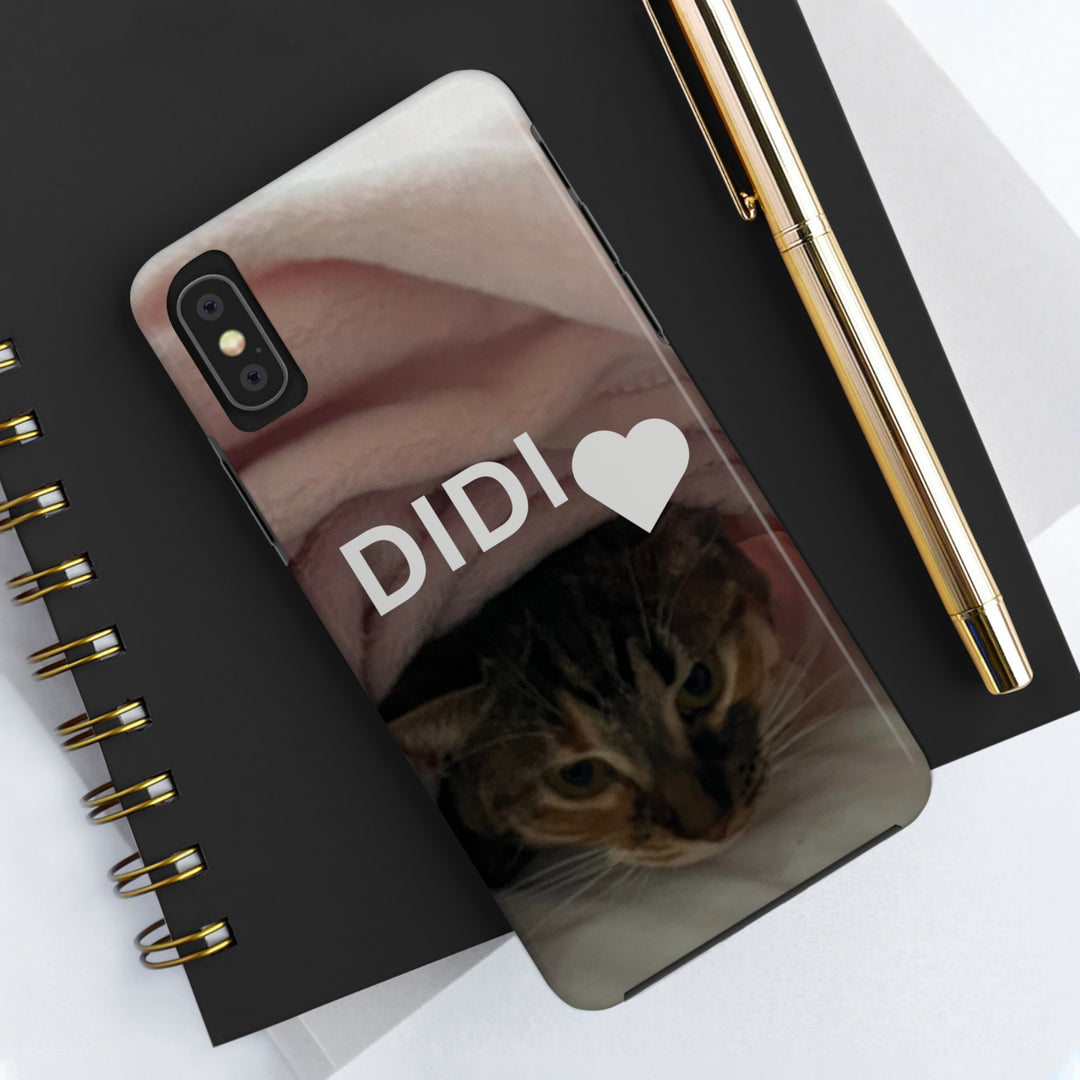 Personalized Tough Phone Cases PHOTO LOGO TEXT - Madee's Boutique Phone Case Printify Accessories anniversary gift for husbandanniversary gift ideasiPhone 14