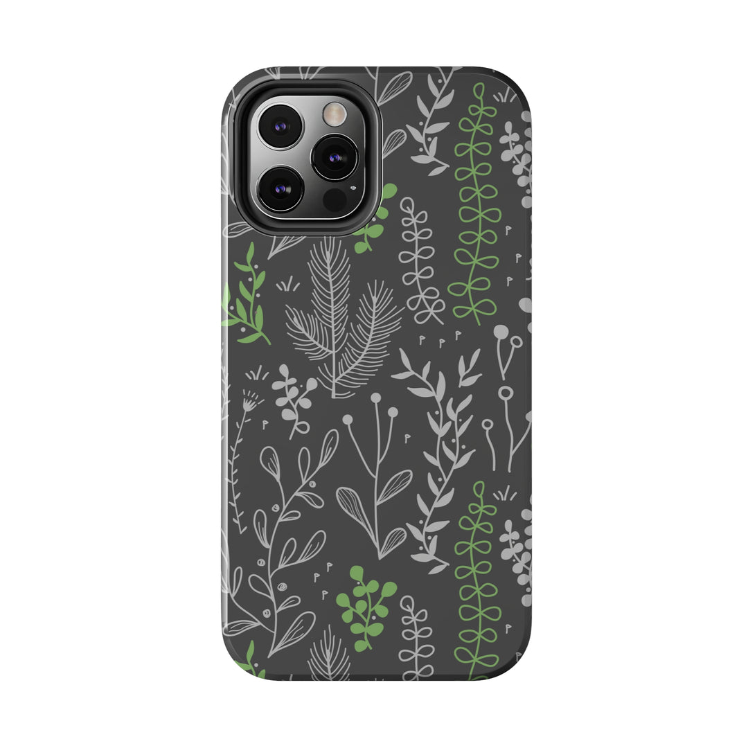 Boho Flowers Tough Phone Cases - Madee's Boutique Phone Case Printify Accessories Aesthetic Case IphoneAesthetic Case phoneiPhone 12 Mini