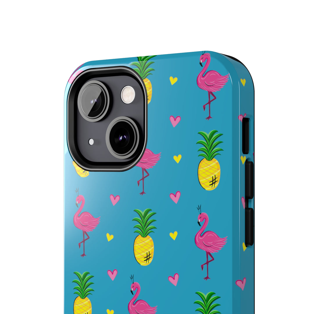 Flamingo Tough iPhone Cases - Madee's Boutique Phone Case Printify Accessories Aesthetic Case IphoneAesthetic Case PhoneiPhone 12 Mini