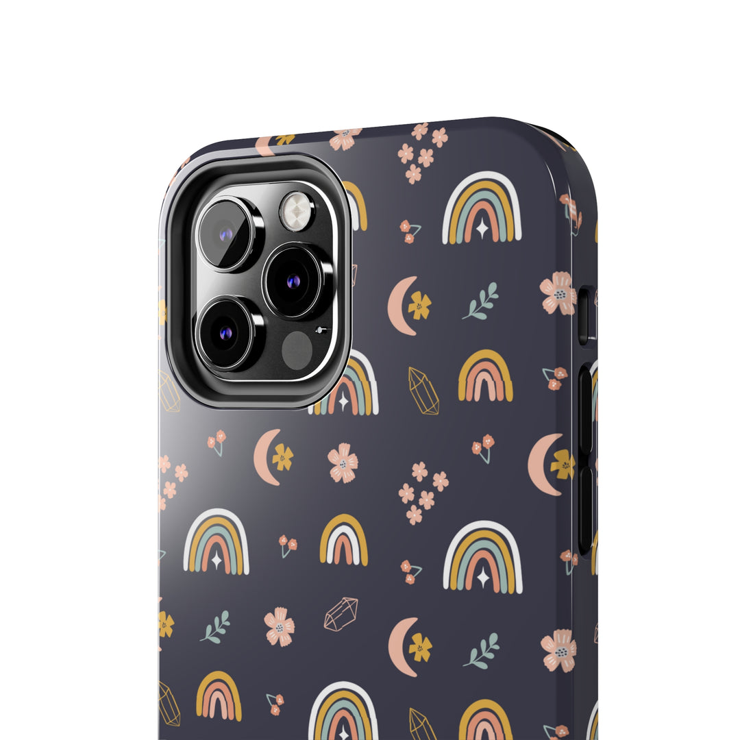 Rainbow Tough iPhone Cases - Madee's Boutique Phone Case Printify Accessories Aesthetic Case IphoneAesthetic Case PhoneiPhone 12 Mini