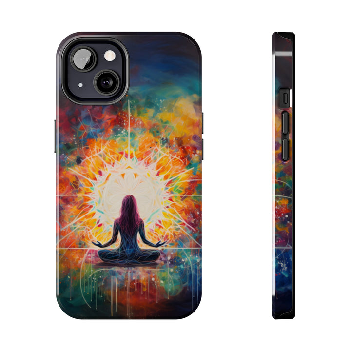 Meditation Tough iPhone Cases MADEE'S EXCLUSIVES - Madee's Boutique Phone Case Printify Accessories aesthetic mobile coveraesthetic phone casesiPhone 13