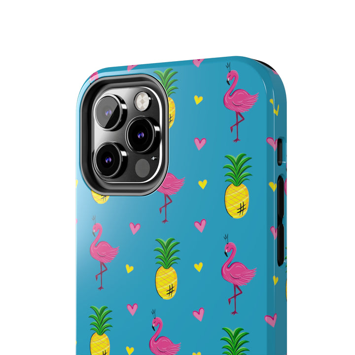 Flamingo Tough iPhone Cases - Madee's Boutique Phone Case Printify Accessories Aesthetic Case IphoneAesthetic Case PhoneiPhone 12 Mini