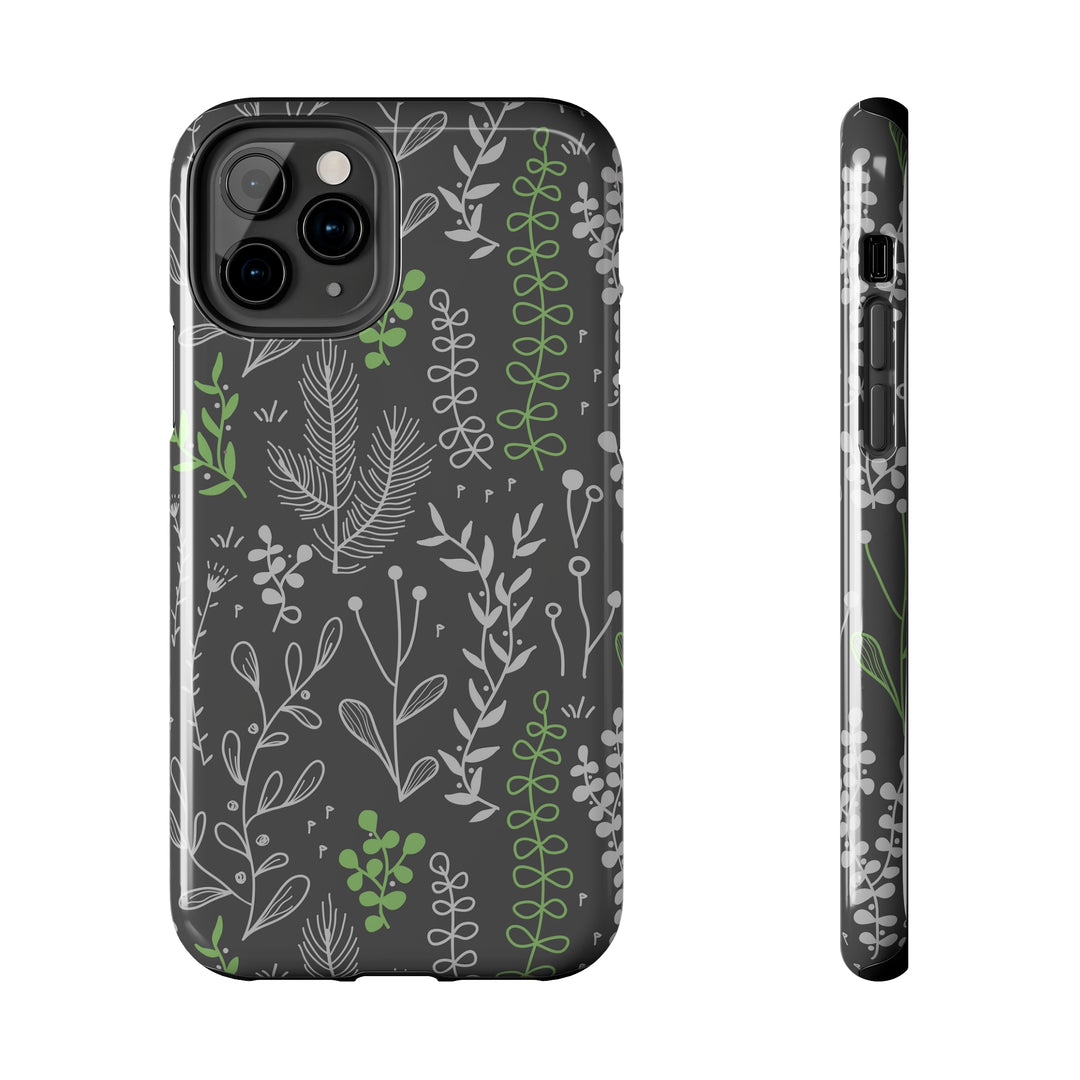 Boho Flowers Tough Phone Cases - Madee's Boutique Phone Case Printify Accessories Aesthetic Case IphoneAesthetic Case phoneiPhone 11 Pro