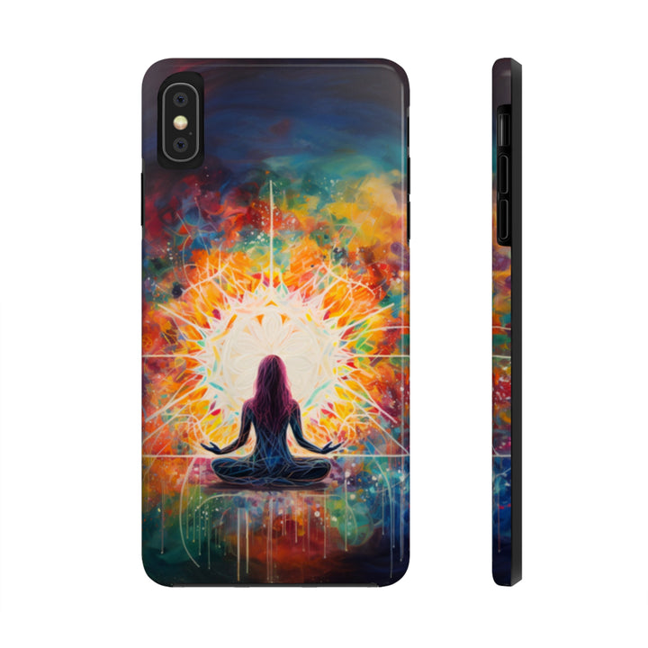 Meditation Tough iPhone Cases MADEE'S EXCLUSIVES - Madee's Boutique Phone Case Printify Accessories aesthetic mobile coveraesthetic phone casesiPhone XS MAX