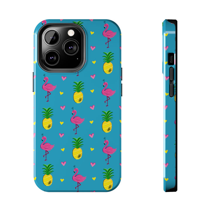 Flamingo Tough iPhone Cases - Madee's Boutique Phone Case Printify Accessories Aesthetic Case IphoneAesthetic Case PhoneiPhone 13 Pro