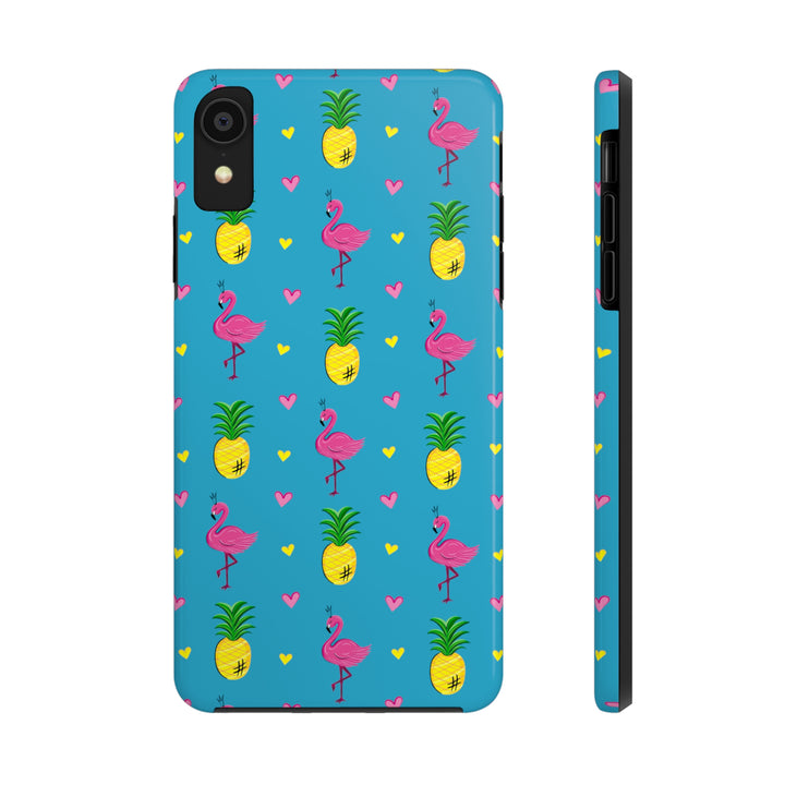 Flamingo Tough iPhone Cases - Madee's Boutique Phone Case Printify Accessories Aesthetic Case IphoneAesthetic Case PhoneiPhone XR