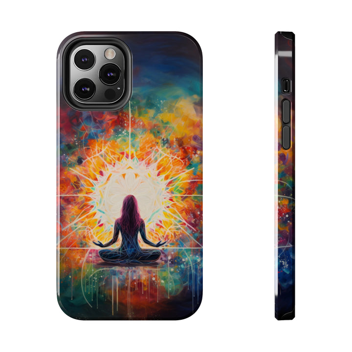 Meditation Tough iPhone Cases MADEE'S EXCLUSIVES - Madee's Boutique Phone Case Printify Accessories aesthetic mobile coveraesthetic phone casesiPhone 12 Pro