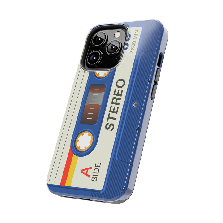 Radio Cassette Retro Tough iPhone Cases Vintage - Madee's Boutique Phone Case Printify Accessories Aesthetic Case Iphoneanniversary gift ideasiPhone 13 Mini