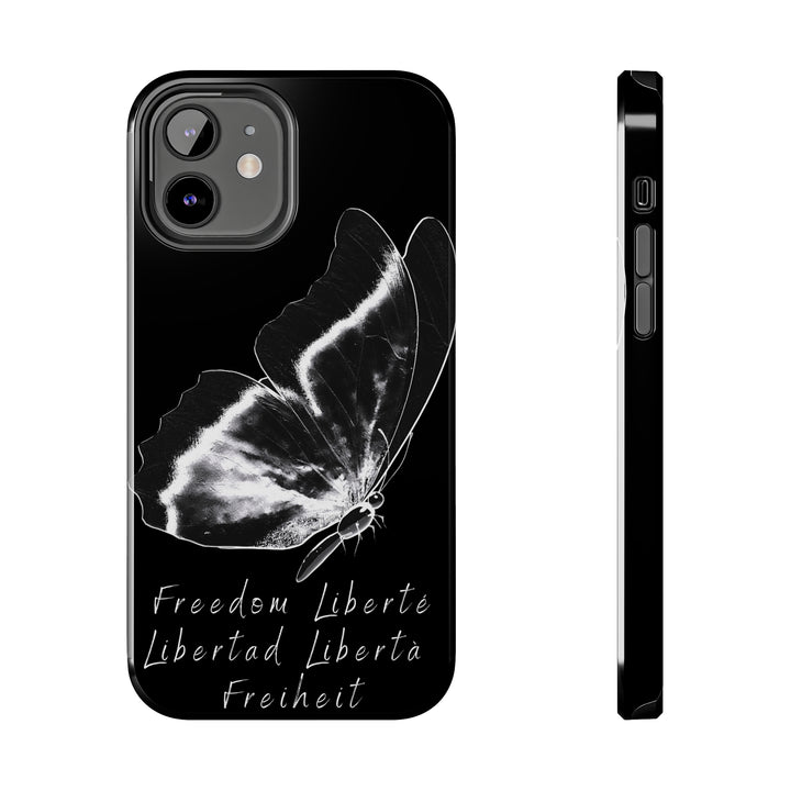 Freedom Butterfly Tough iPhone Cases - Madee's Boutique Phone Case Printify Accessories Aesthetic Case IphoneAesthetic Case PhoneiPhone 12