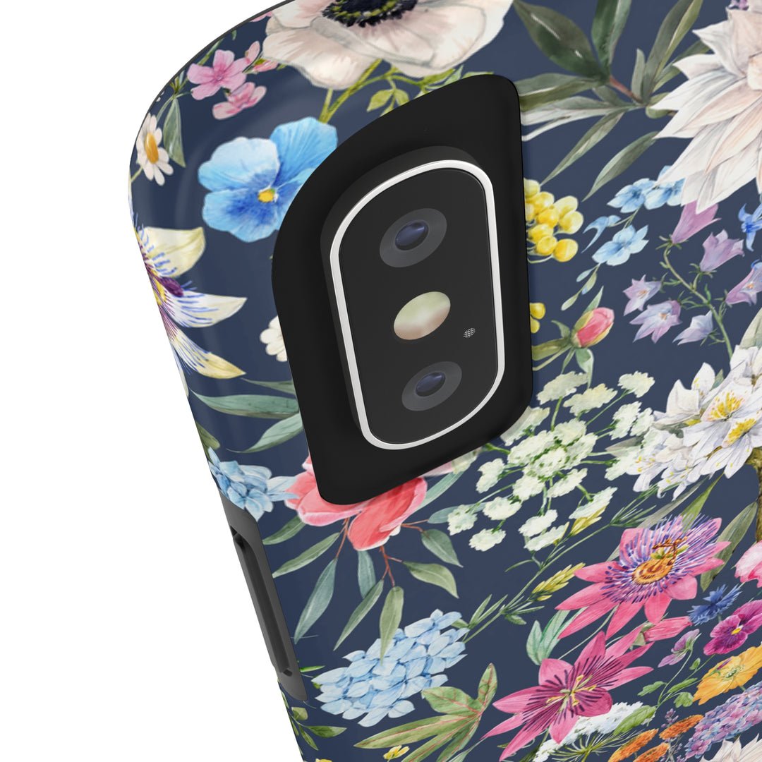 Colorful Flowers Tough Phone Cases - Madee's Boutique Phone Case Printify Accessories Aesthetic Case IphoneAesthetic Case phoneiPhone 12 Mini
