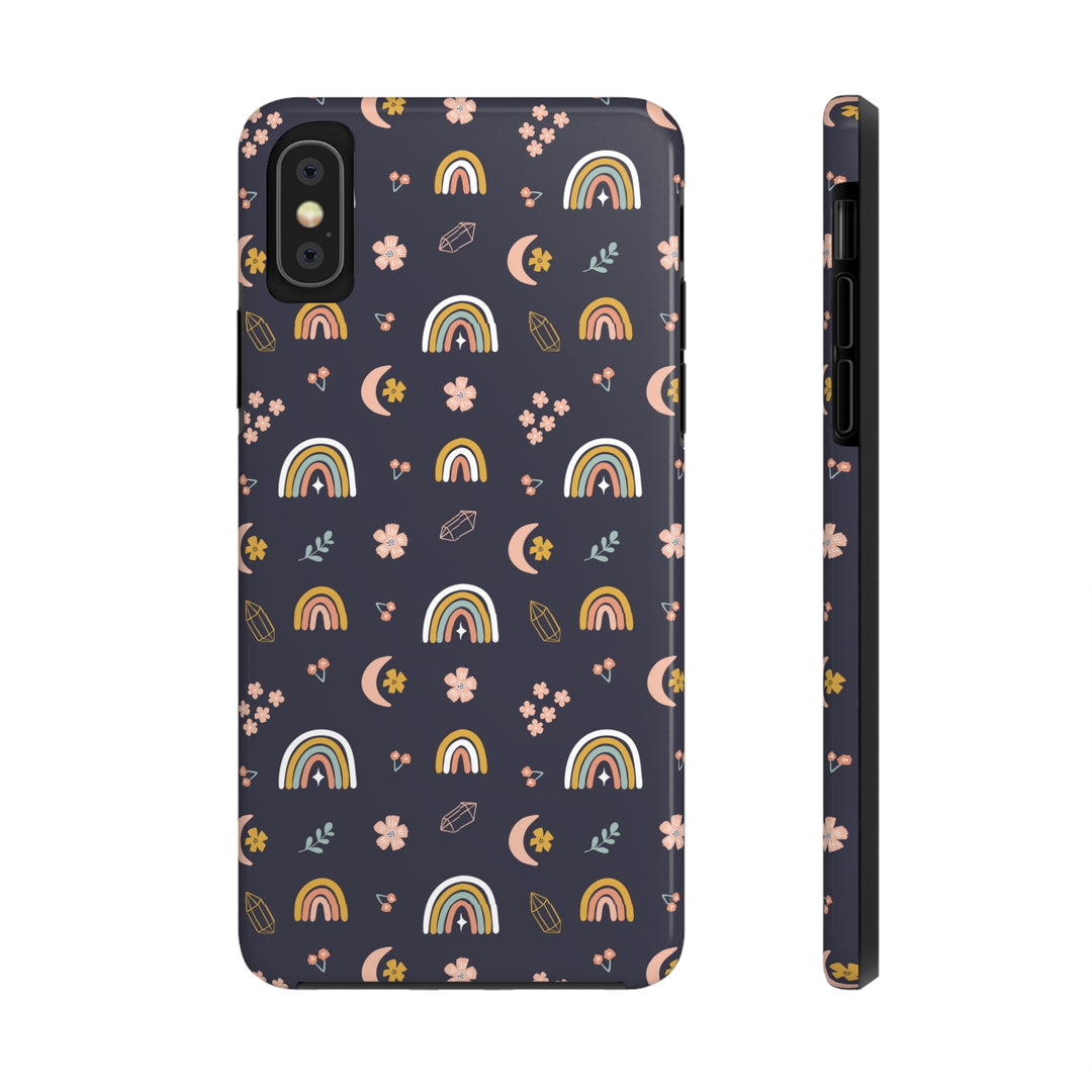 Rainbow Tough iPhone Cases - Madee's Boutique Phone Case Printify Accessories Aesthetic Case IphoneAesthetic Case PhoneiPhone X