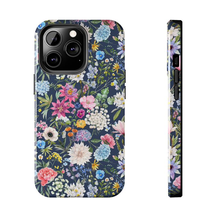 Colorful Flowers Tough Phone Cases - Madee's Boutique Phone Case Printify Accessories Aesthetic Case IphoneAesthetic Case phoneiPhone 13 Pro
