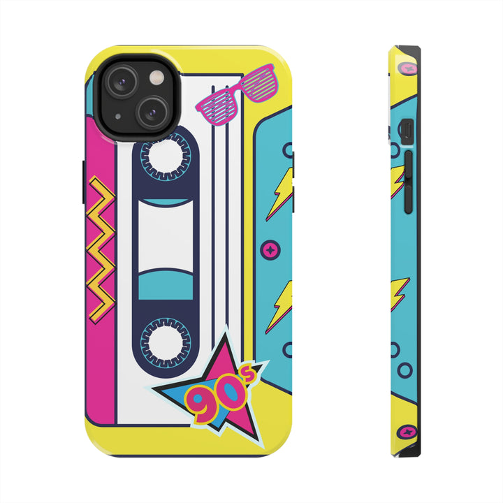 Radio Cassette 90'S Tough iPhone Cases Retro - Madee's Boutique Phone Case Printify Accessories Cadeau fête des mèresCadeau mamaniPhone 12 Pro Max