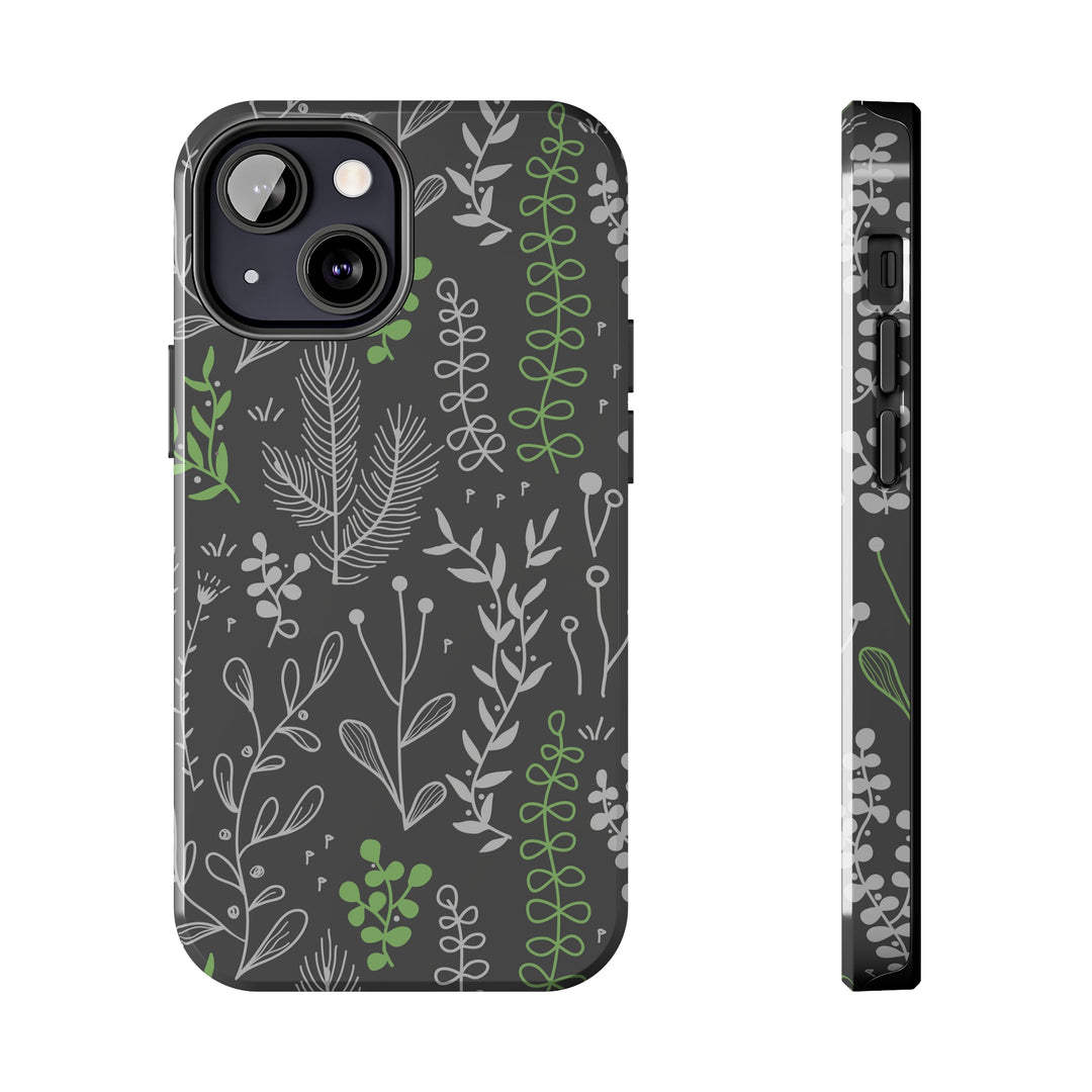 Boho Flowers Tough Phone Cases - Madee's Boutique Phone Case Printify Accessories Aesthetic Case IphoneAesthetic Case phoneiPhone 13 Mini