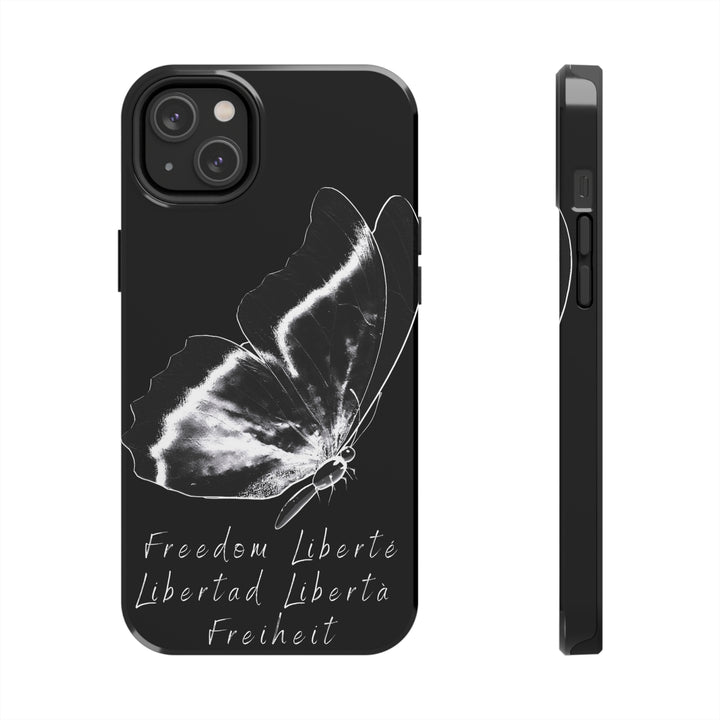 Freedom Butterfly Tough iPhone Cases - Madee's Boutique Phone Case Printify Accessories Aesthetic Case IphoneAesthetic Case PhoneiPhone 14 Plus