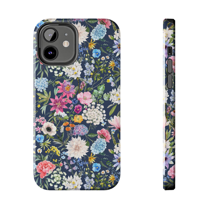 Colorful Flowers Tough Phone Cases - Madee's Boutique Phone Case Printify Accessories Aesthetic Case IphoneAesthetic Case phoneiPhone 12