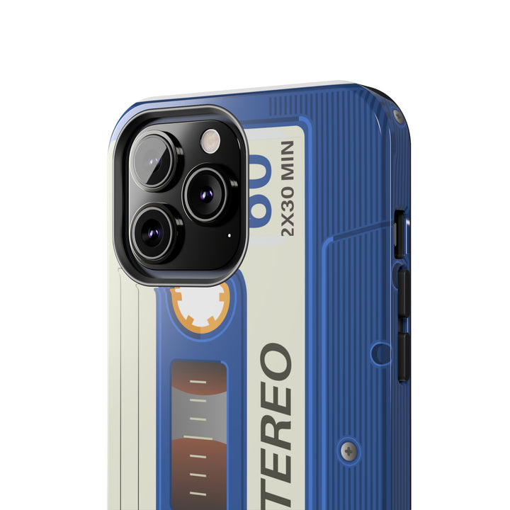 Radio Cassette Retro Tough iPhone Cases Vintage - Madee's Boutique Phone Case Printify Accessories Aesthetic Case Iphoneanniversary gift ideasiPhone 13 Mini