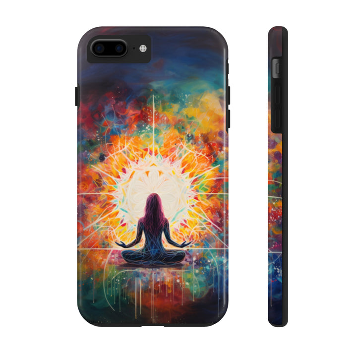 Meditation Tough iPhone Cases MADEE'S EXCLUSIVES - Madee's Boutique Phone Case Printify Accessories aesthetic mobile coveraesthetic phone casesiPhone 7 Plus, iPhone 8 Plus