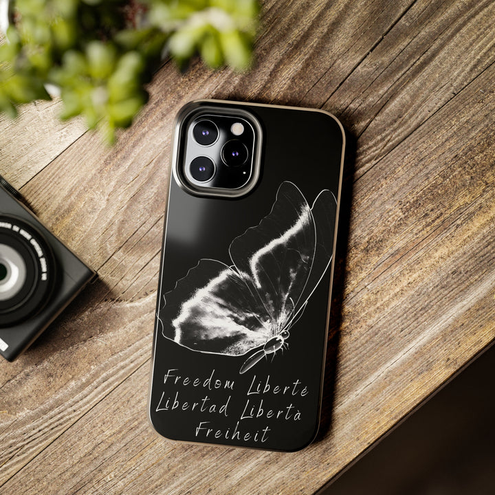 Freedom Butterfly Tough iPhone Cases - Madee's Boutique Phone Case Printify Accessories Aesthetic Case IphoneAesthetic Case PhoneiPhone 14
