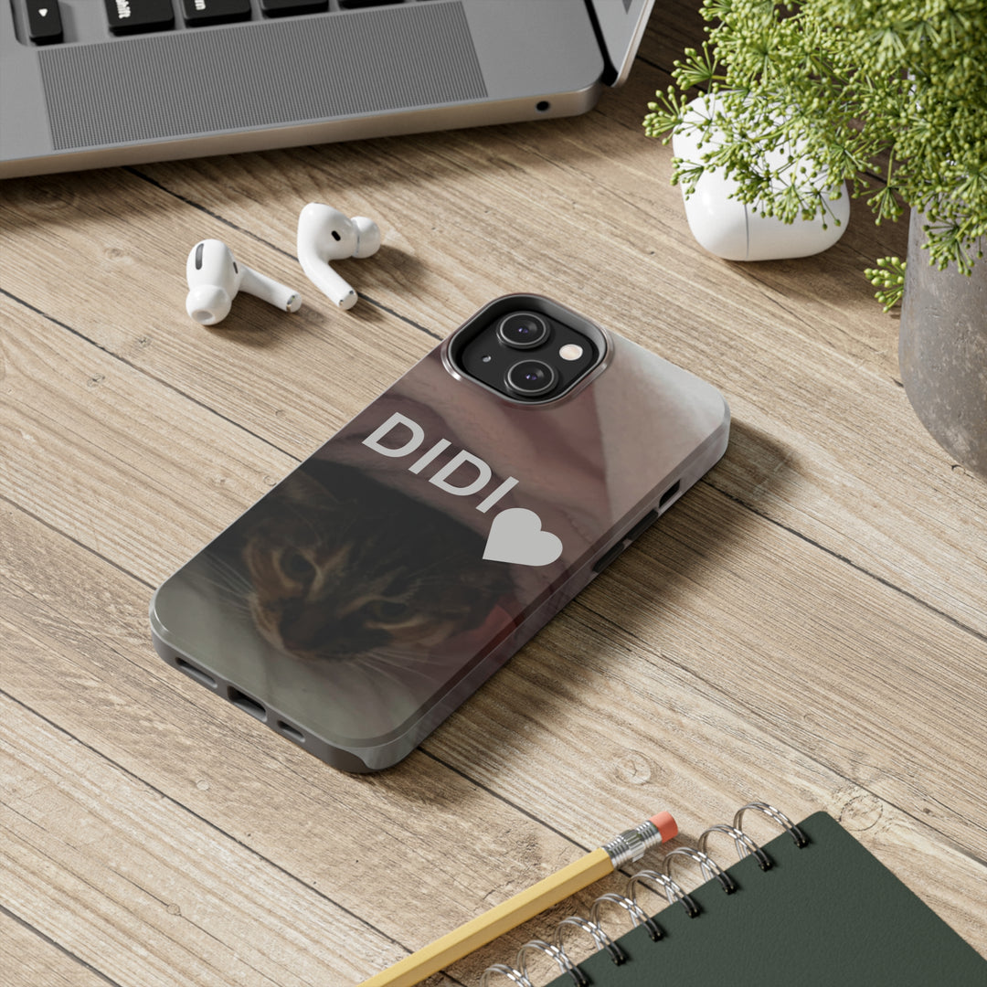 Personalized Tough Phone Cases PHOTO LOGO TEXT - Madee's Boutique Phone Case Printify Accessories anniversary gift for husbandanniversary gift ideasiPhone 14