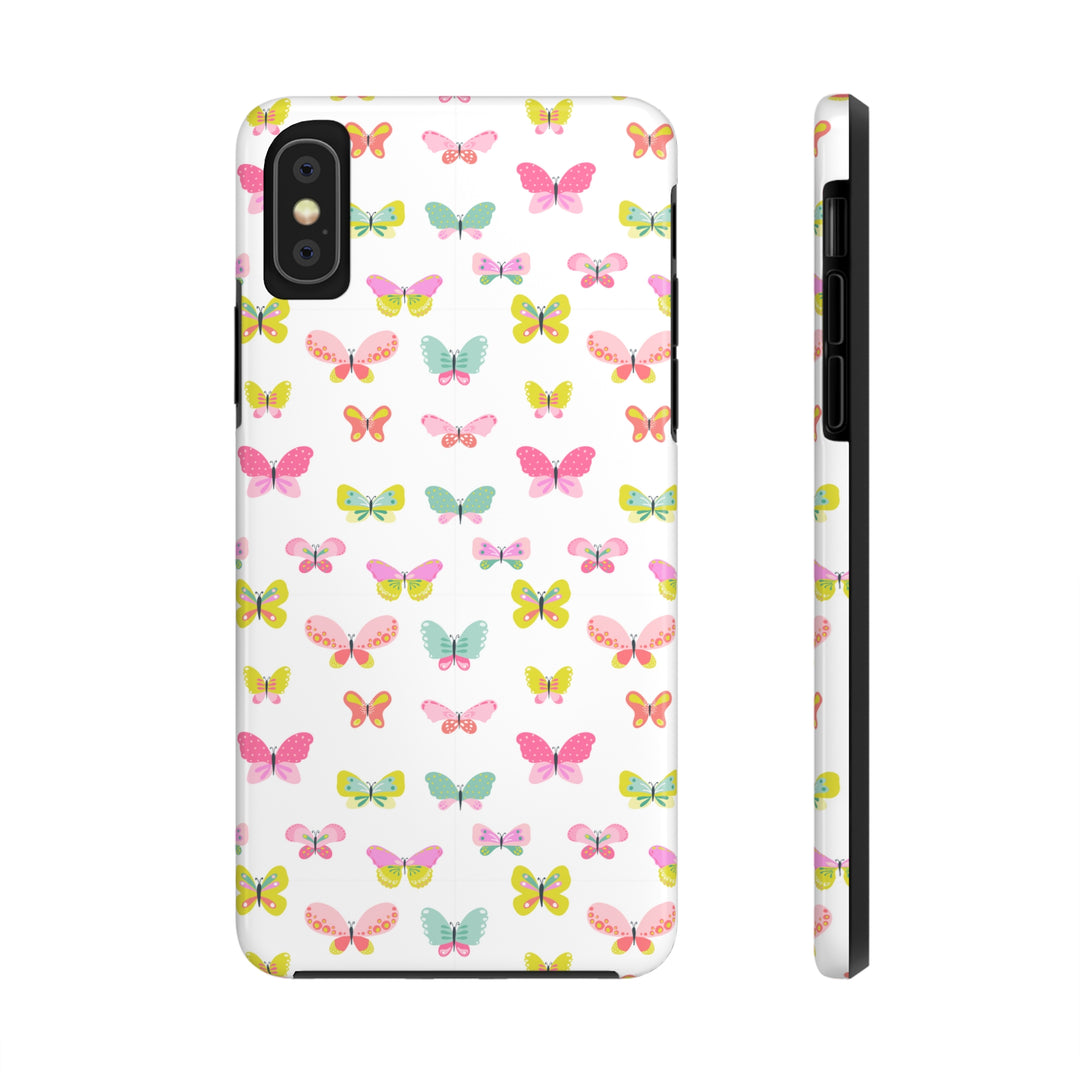 Butterfly Tough iPhone Cases - Madee's Boutique Phone Case Printify Accessories Aesthetic Case IphoneAesthetic Case PhoneiPhone X