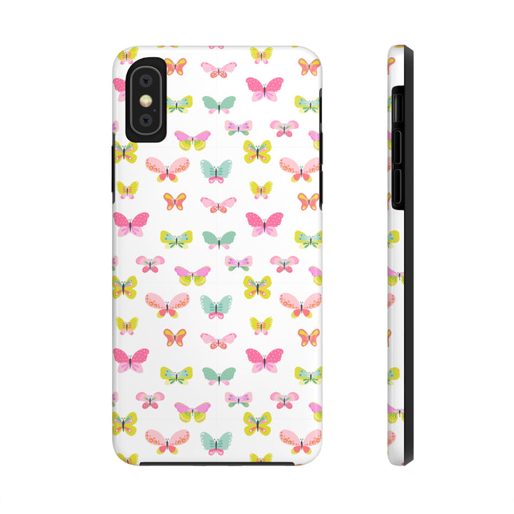 Butterfly Tough iPhone Cases - Madee's Boutique Phone Case Printify Accessories Aesthetic Case IphoneAesthetic Case PhoneiPhone X