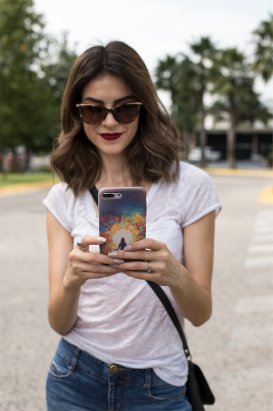 Meditation Tough iPhone Cases MADEE'S EXCLUSIVES - Madee's Boutique Phone Case Printify Accessories aesthetic mobile coveraesthetic phone casesiPhone 14