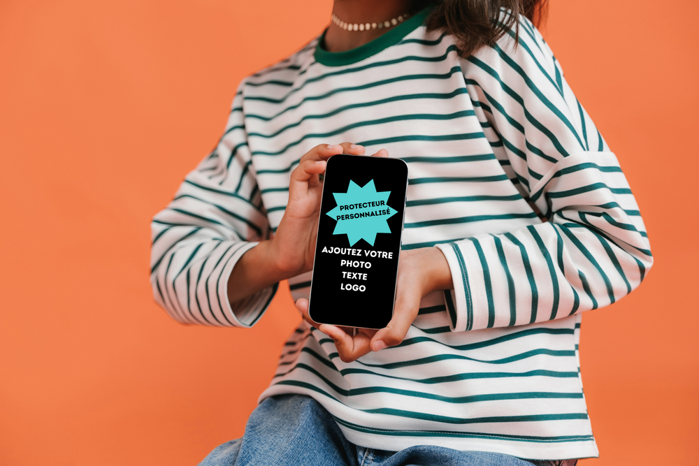 Personalized Tough Phone Cases PHOTO LOGO TEXT - Madee's Boutique Phone Case Printify Accessories anniversary gift for husbandanniversary gift ideasiPhone 14