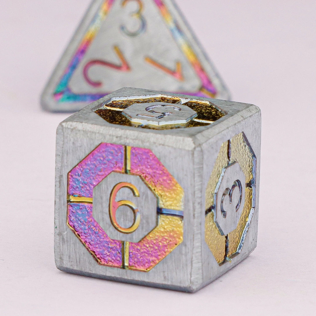 DND Metal Dice Set Dungeon and Dragon Suitable for Smooth Rolling in RPG and Table Games - Madee's Boutique Madee's Boutique DS DK15