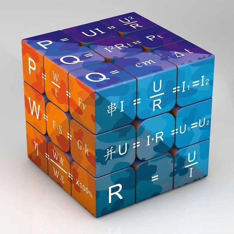 Chemical Elements Junior High School Mathematics Physics Peripheral Puzzle Third - order Rubik's Cube - Madee's Boutique AMAZON Madee's Boutique DS Junior High School Physics