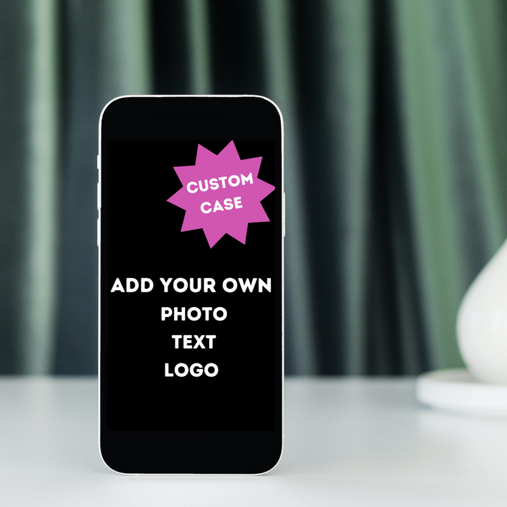Personalized Tough Phone Cases PHOTO LOGO TEXT - Madee's Boutique Phone Case Printify Accessories anniversary gift for husbandanniversary gift ideasiPhone 14