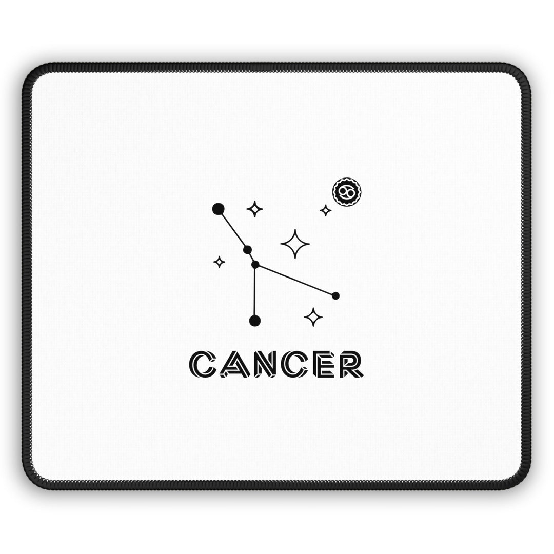Astrology Sign Cancer Mouse Pad With 10 Design Choices - Madee's Boutique Home Decor Printify Accessories DeskHome DecorRectangle9" x 7"DesignH