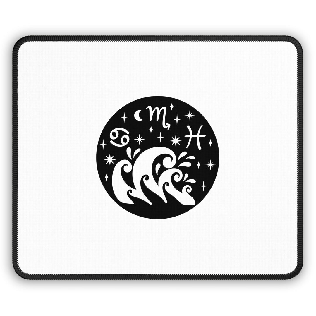Astrology Sign Cancer Mouse Pad With 10 Design Choices - Madee's Boutique Home Decor Printify Accessories DeskHome DecorRectangle9" x 7"DesignK