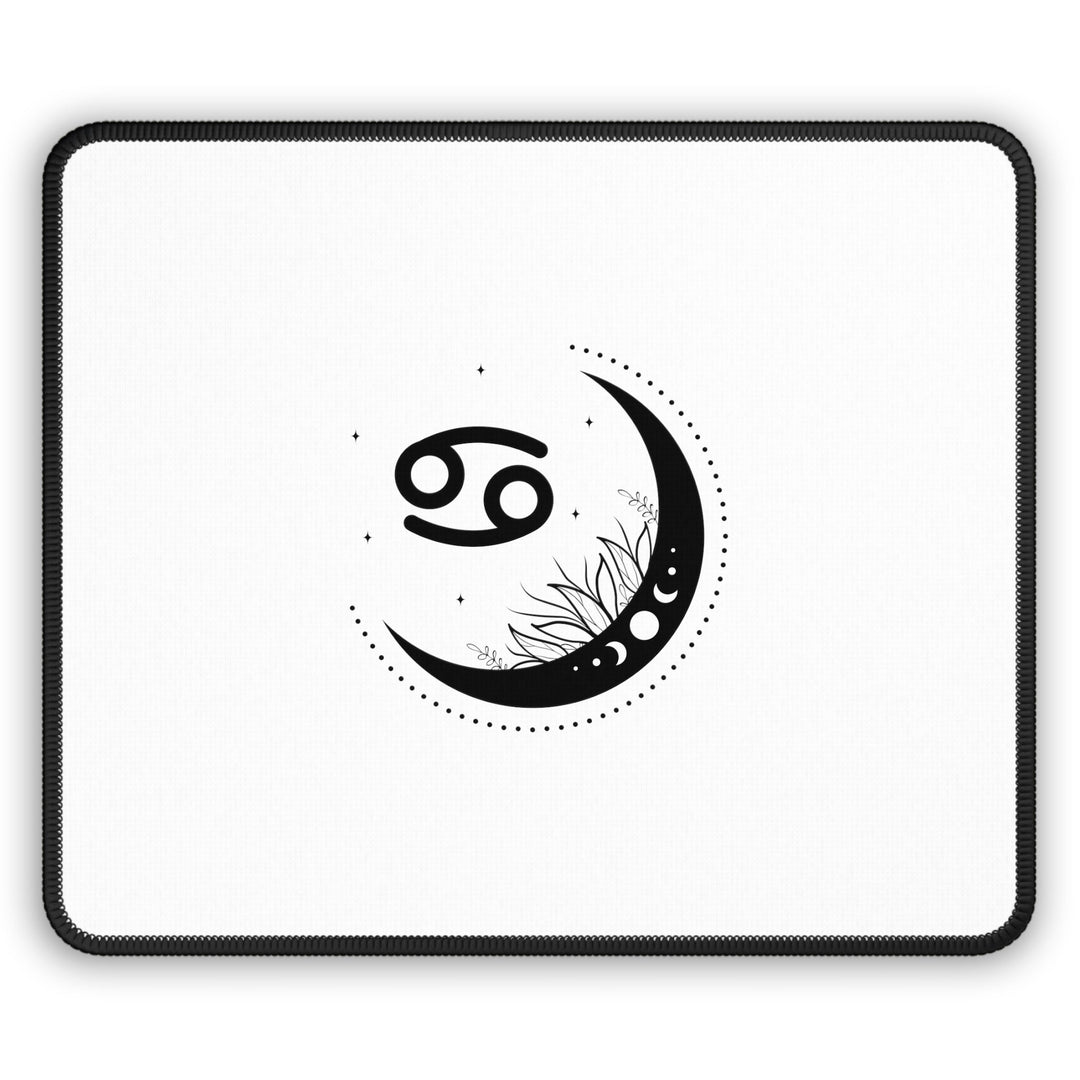 Astrology Sign Cancer Mouse Pad With 10 Design Choices - Madee's Boutique Home Decor Printify Accessories DeskHome DecorRectangle9" x 7"DesignB