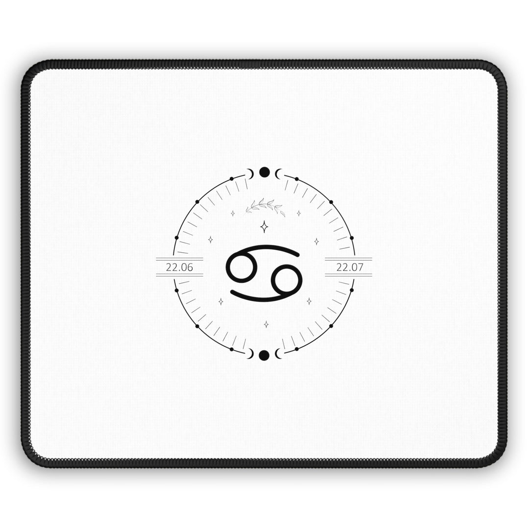 Astrology Sign Cancer Mouse Pad With 10 Design Choices - Madee's Boutique Home Decor Printify Accessories DeskHome DecorRectangle9" x 7"DesignA