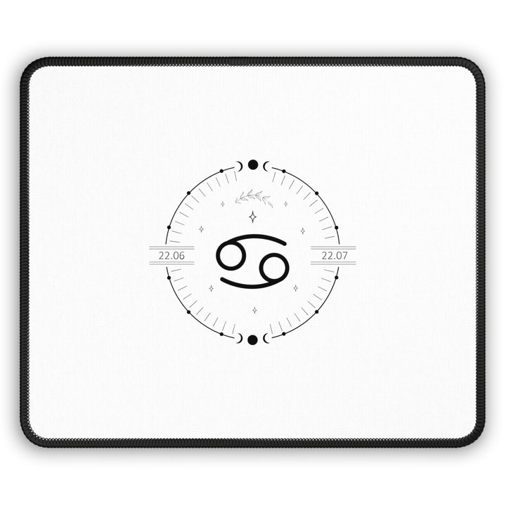 Astrology Sign Cancer Mouse Pad With 10 Design Choices - Madee's Boutique Home Decor Printify Accessories DeskHome DecorRectangle9" x 7"DesignA