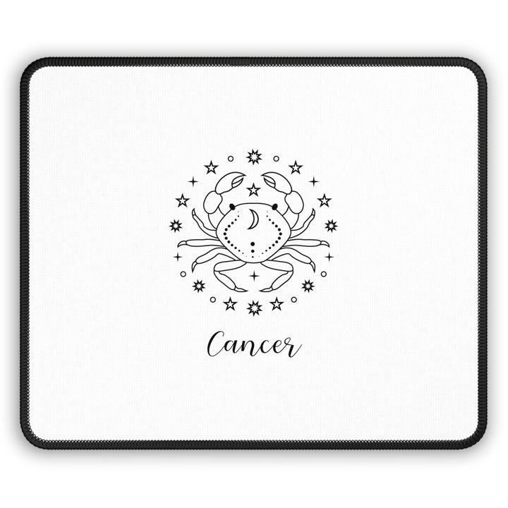Astrology Sign Cancer Mouse Pad With 10 Design Choices - Madee's Boutique Home Decor Printify Accessories DeskHome DecorRectangle9" × 7"DesignJ
