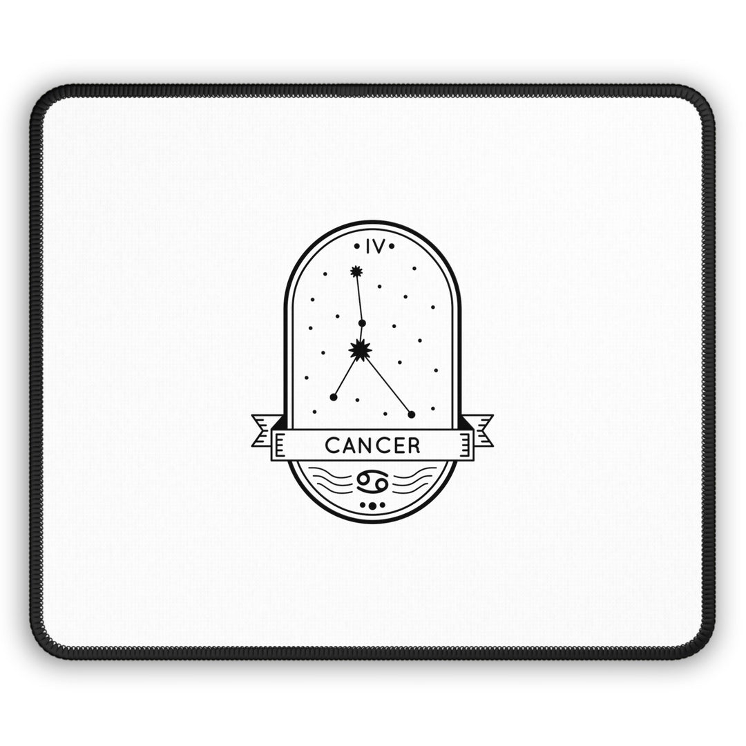 Astrology Sign Cancer Mouse Pad With 10 Design Choices - Madee's Boutique Home Decor Printify Accessories DeskHome DecorRectangle9" x 7"DesignI