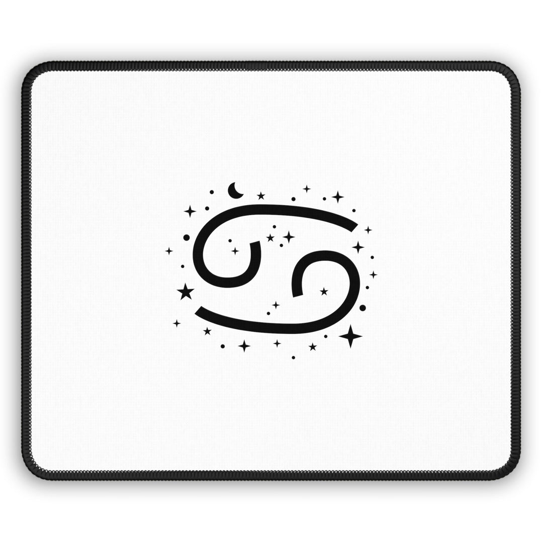 Astrology Sign Cancer Mouse Pad With 10 Design Choices - Madee's Boutique Home Decor Printify Accessories DeskHome DecorRectangle9" x 7"DesignD