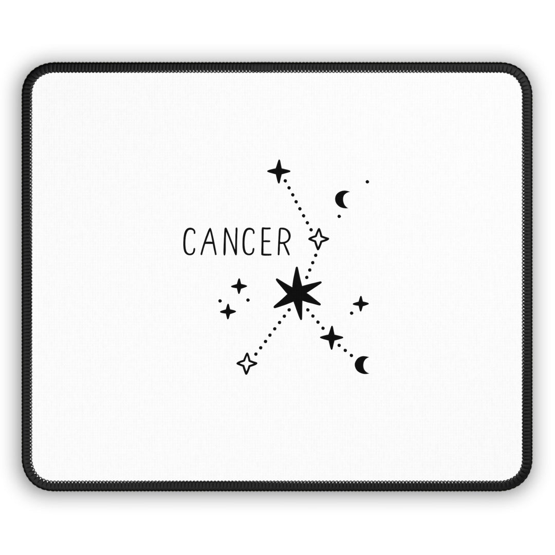 Astrology Sign Cancer Mouse Pad With 10 Design Choices - Madee's Boutique Home Decor Printify Accessories DeskHome DecorRectangle9" x 7"DesignC