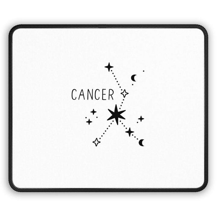 Astrology Sign Cancer Mouse Pad With 10 Design Choices - Madee's Boutique Home Decor Printify Accessories DeskHome DecorRectangle9" x 7"DesignC