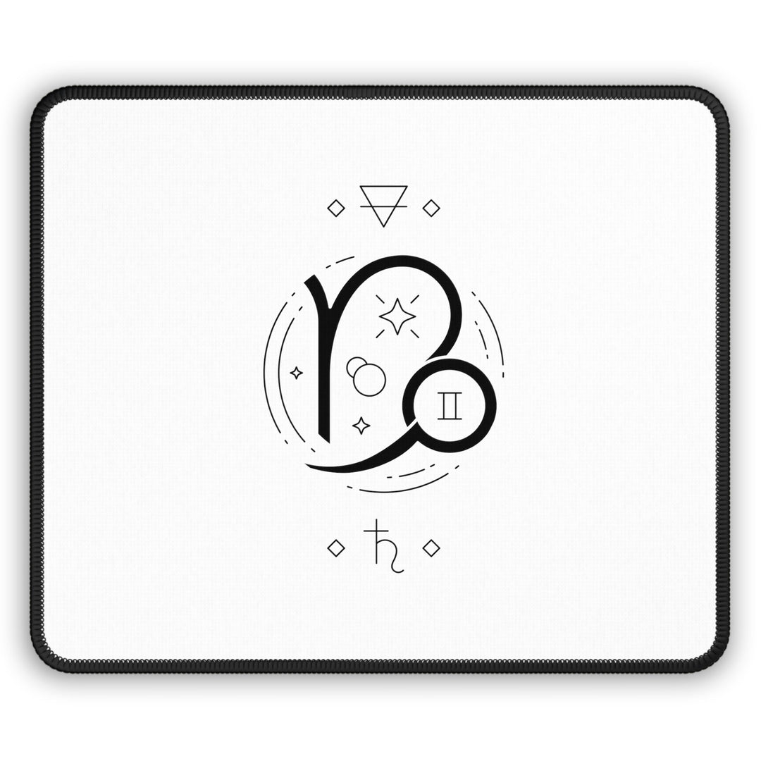Astrology Sign Capricorn Mouse Pad With 11 Design Choices - Madee's Boutique Home Decor Printify Accessories astrologieastrologyRectangle9" x 7"DesignC
