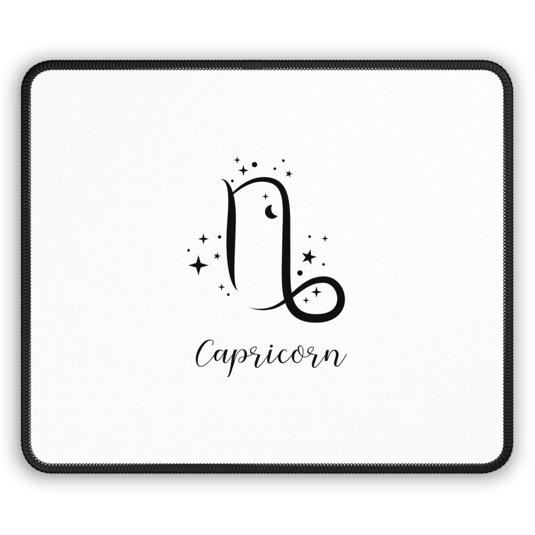 Astrology Sign Capricorn Mouse Pad With 11 Design Choices - Madee's Boutique Home Decor Printify Accessories astrologieastrologyRectangle9" x 7"DesignG